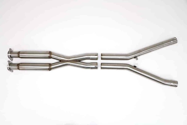 Performance X Pipe w/Resonators 2006-08 Corvette C6
