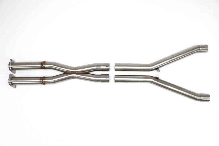 C6 X-PIPE 2 1/2 W/PADL