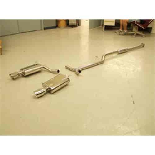 Performance Cat-Back Exhaust 2004-08 Acura TL 3.2L/3.5L with Resonator