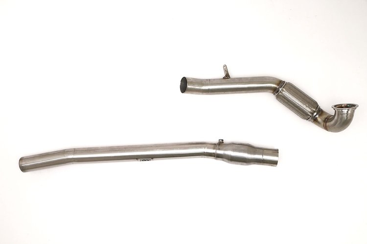A3 QUAT DOWNPIPE W/CAT