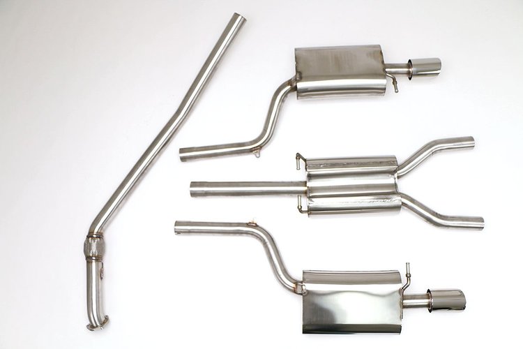 Performance Cat-Back Stealth Exhaust 2004-05 Audi B6 A4 Quattro 1.8L Turbo 6-Speed