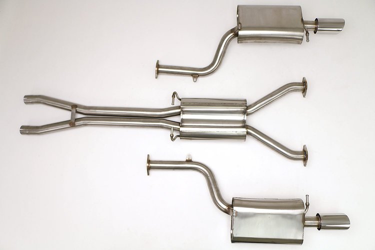 Performance Cat-Back Exhaust 2004-05 Audi B6 S4 Quattro 4.2L