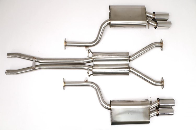Performance Cat-Back Exhaust 2006-08 Audi B5 S4 Quattro 4.2L