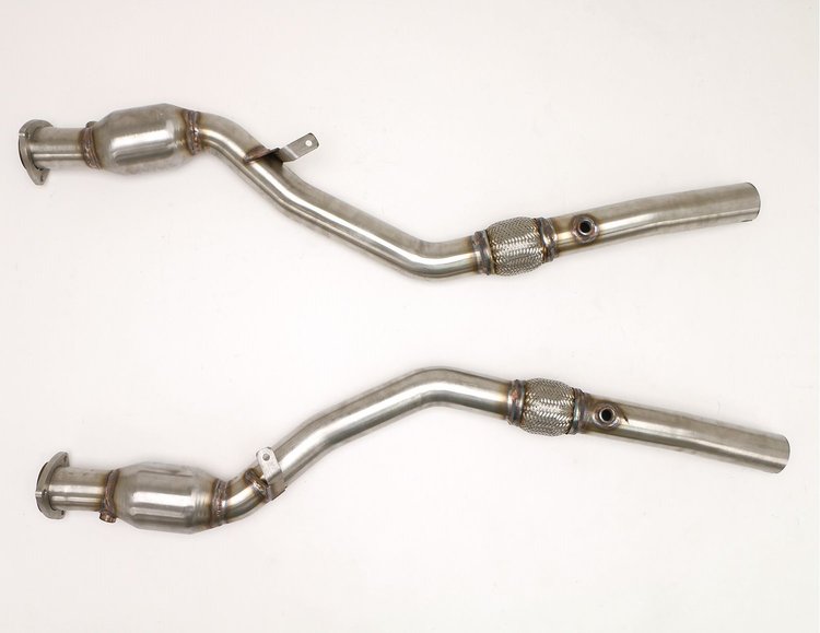 Performance Turbo Downpipe 2004-08 Audi B6/B7 S4 Quattro 4.2L Tiptronic