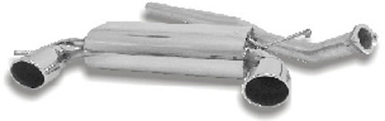 Performance Cat-Back Stealth Exhaust 2000-06 Audi TT Quattro 180 & 225 1.8L