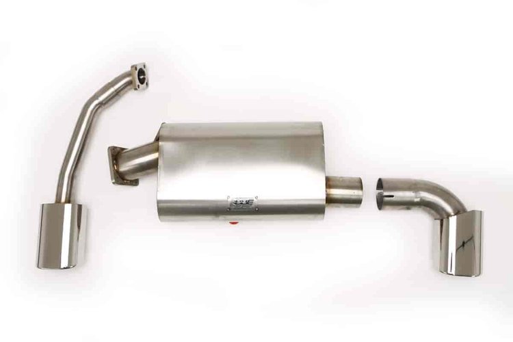 Performance Exhaust Muffler 1994 Porsche 911 3.6 Turbo