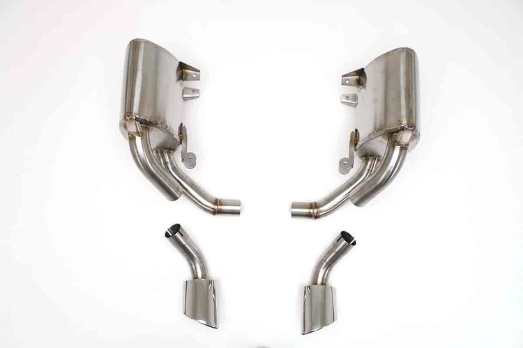 Performance Exhaust Muffler 2002-04 Porsche 996 Carrera 4S