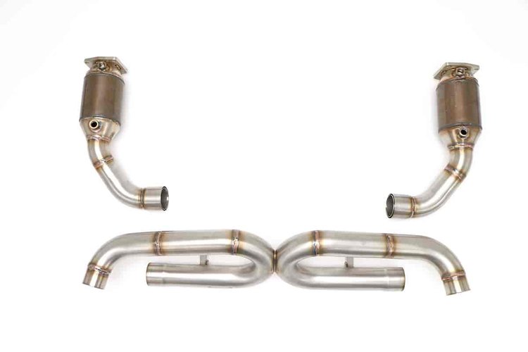 Muffler By-Pass Pipe 2006-08 Porsche 997 Twin Turbo