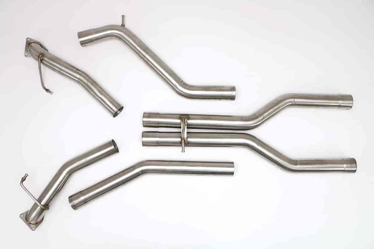 Cat By-Pass Pipes 2004-07 Porsche Cayenne Twin Turbo