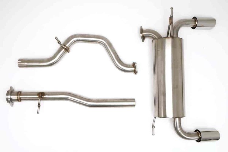 Performance Cat-Back Exhaust 2008-09 Hummer H3 3.7L