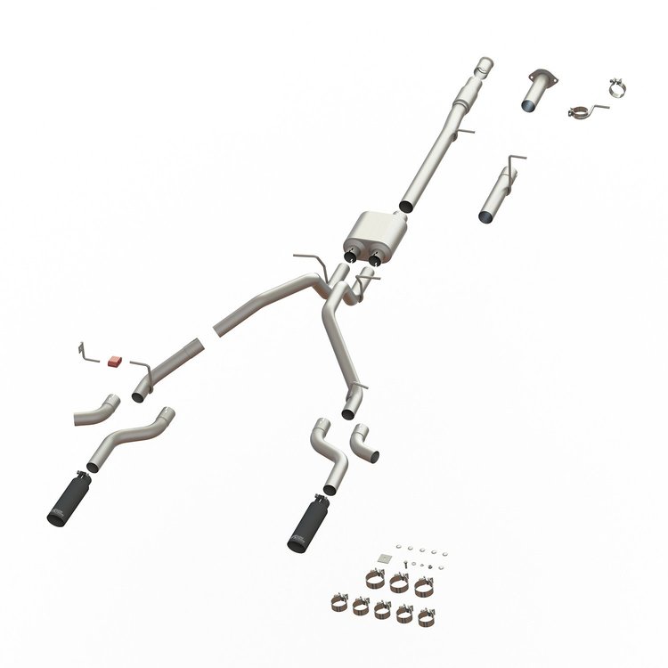 50100 MaxFlow Xtreme Cat Back System for 2007-2013 Chevy Silverado 1500
