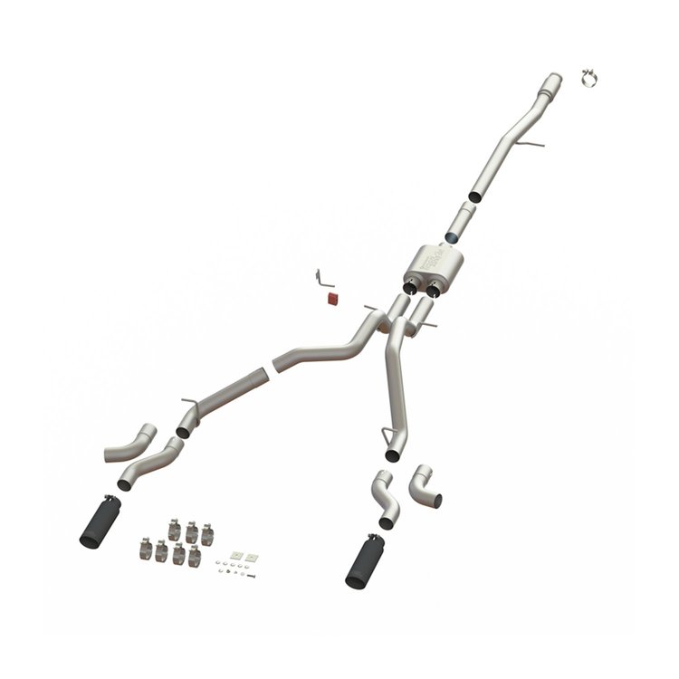 50101 MaxFlow Xtreme Cat Back System for 2014-2019 Chevy Silverado 1500, 2014-2019 GMC Sierra 1500
