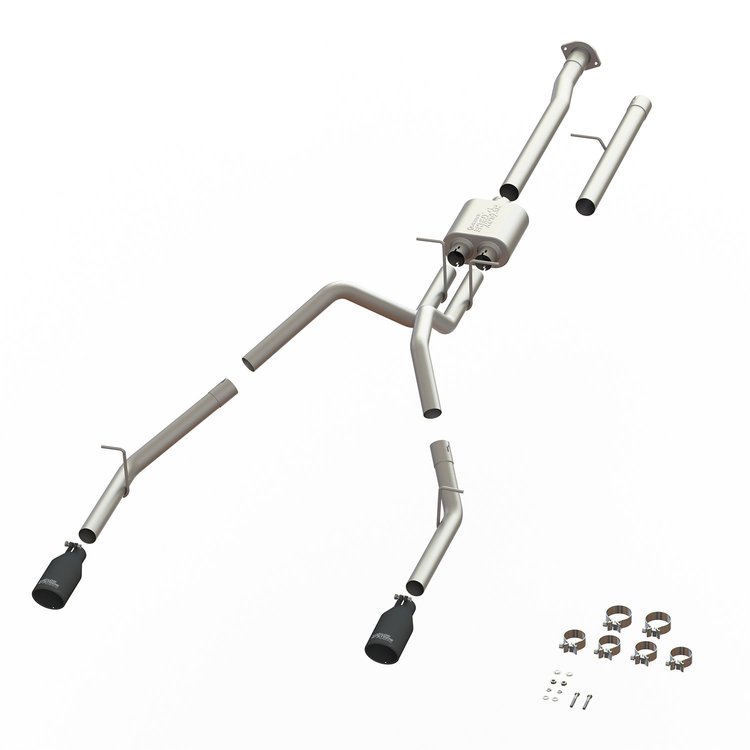 50201 MaxFlow Xtreme Cat Back System Fits Select RAM 1500