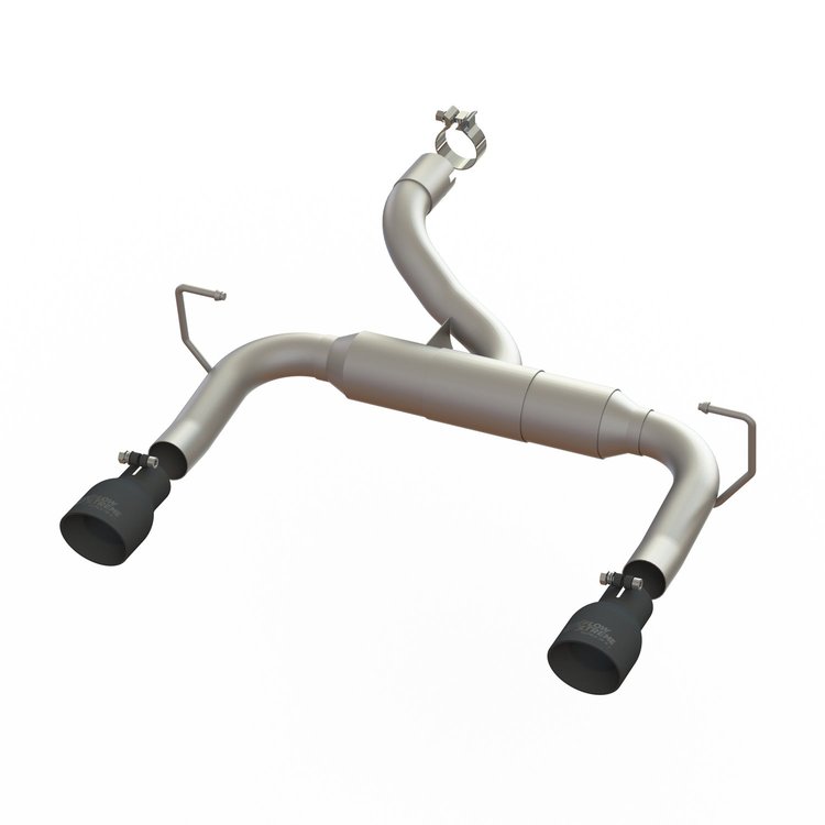 50601 MaxFlow Xtreme Axle Back System Fits Select Jeep Wrangler JL