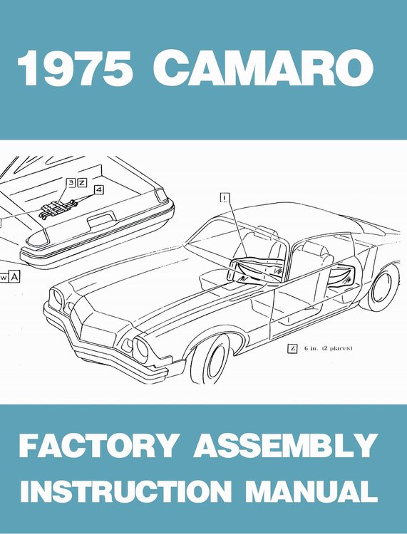 FACTORY ASSEMBLY MANUAL,
