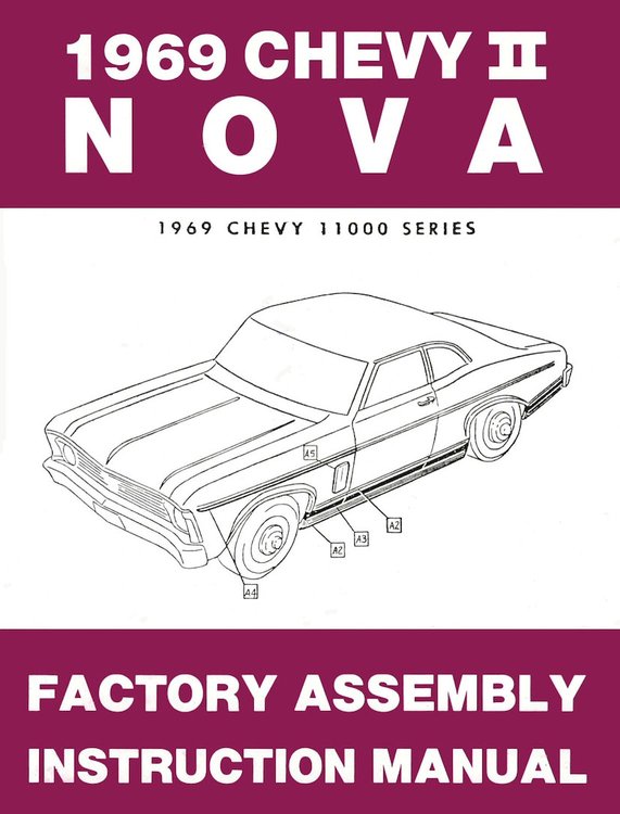 Factory Assembly Manual 1969 Chevy Nova