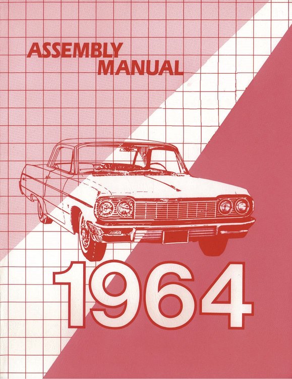 Factory Assembly Manual 1964 Full Size Chevy Car