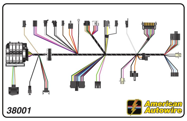 DASH HARNESS, auto. trans