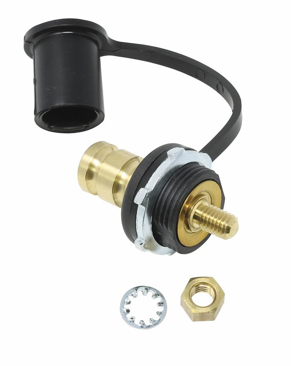 Negative Battery Jumper Stud Black