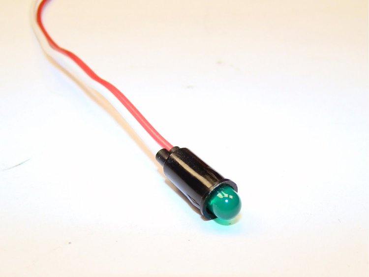 Indicator Light 1/4 in. Green LED