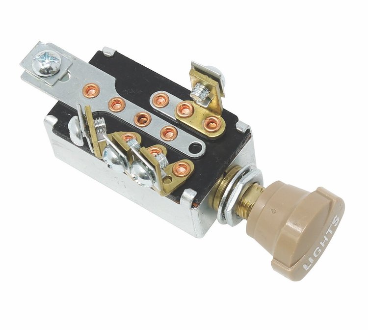 4-Position Push-Pull Headlight Switch Assembly