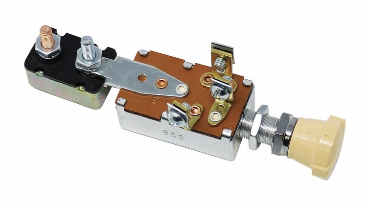3-Position Push-Pull Headlight Switch Assembly