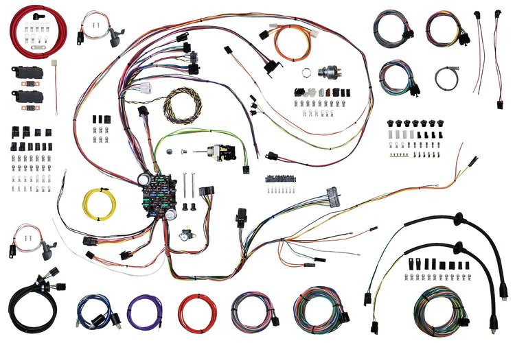 500434 Classic Update Wiring Kit for 1957 Chevy Passenger Car