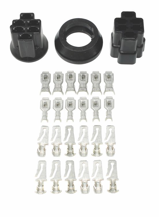 Grommet & Connector Kit 6-Wire