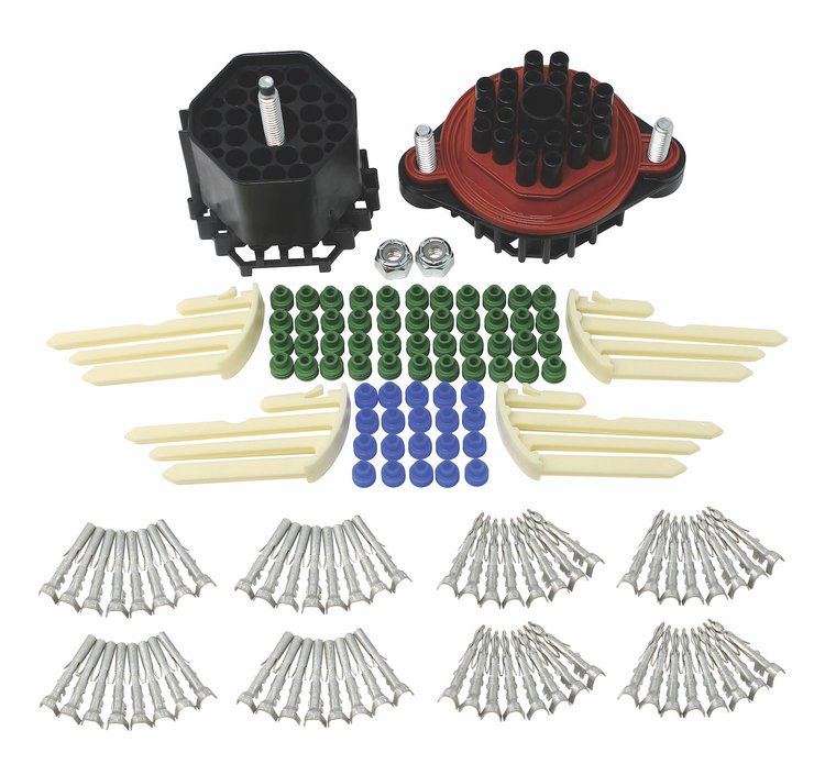 Weatherproof Bulkhead Connector Kit 22 WIre