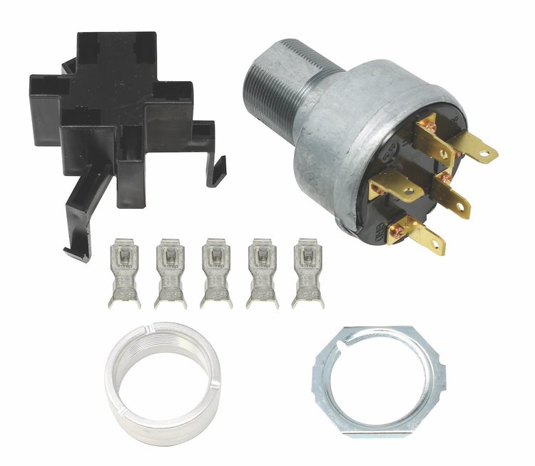 Ignition Switch 1957 Chevy Full Size Car w/Classic Update Wiring Harness