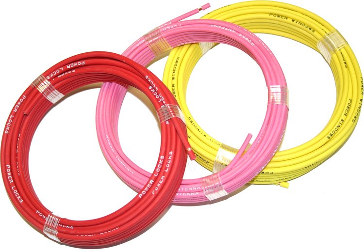 Bulk Wire Coil 14 ga. Black 25 ft.