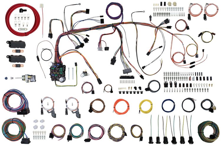 500878 Classic Update Wiring Kit 1969-1972 Chevy Nova