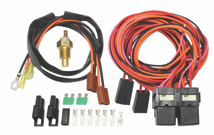 Universal Dual Fan Relay Kit