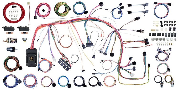 510055 Classic Update Wiring Kit 1967-1968 Ford Mustang
