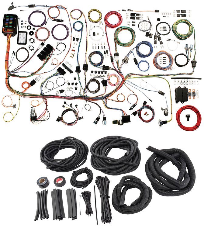 Harness & Braid Cover Kit for 1967-1968 Ford Mustang