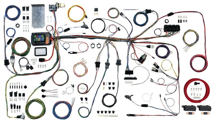 510125 Classic Update Wiring Kit 1964-1966 Ford Mustang