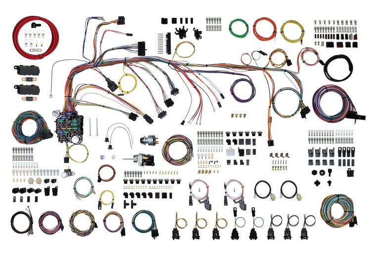 510372 Classic Update Wiring Kit 1966-1968 Chevy Impala