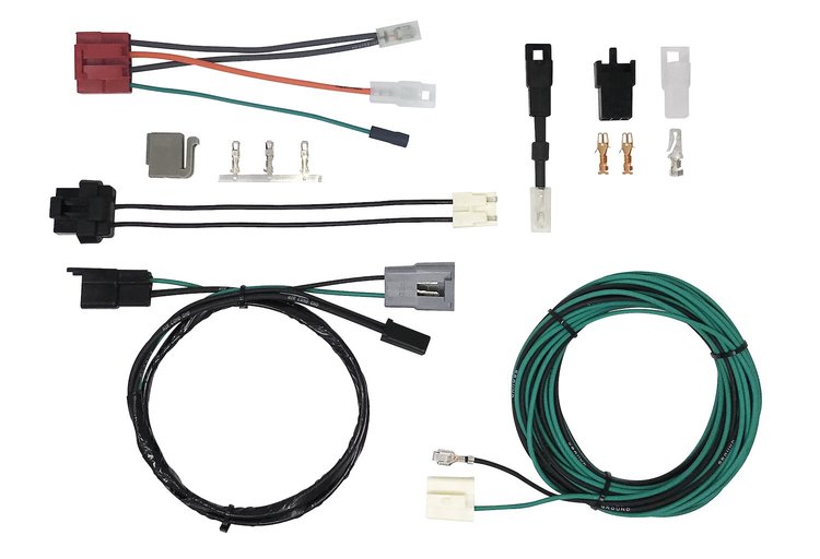Factory Air Conditioning Add-On Wiring Harness 1984-1986 Ford F-Series Pickup Truck, Bronco