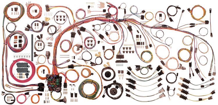 510717 Classic Update Wiring Kit 1968-1976 Chevy Corvette