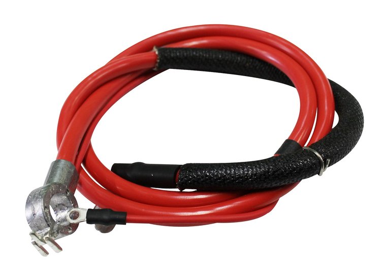 BATTERY CABLE, pos., V8,