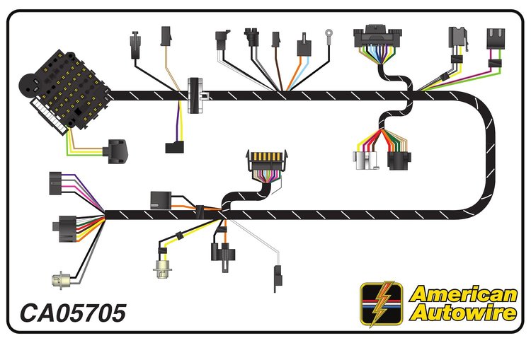 DASH HARNESS, manual tran