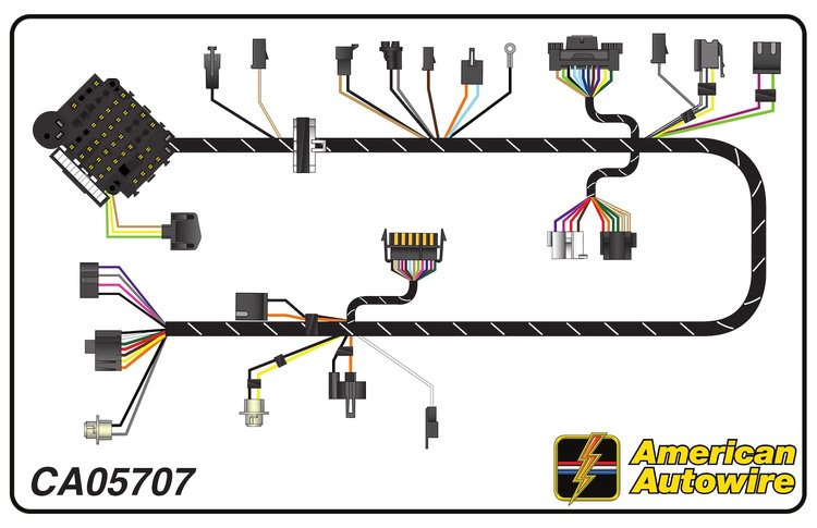 DASH HARNESS, auto. trans
