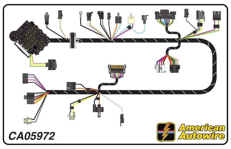 DASH HARNESS, auto. trans