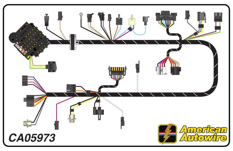 DASH HARNESS, auto. trans
