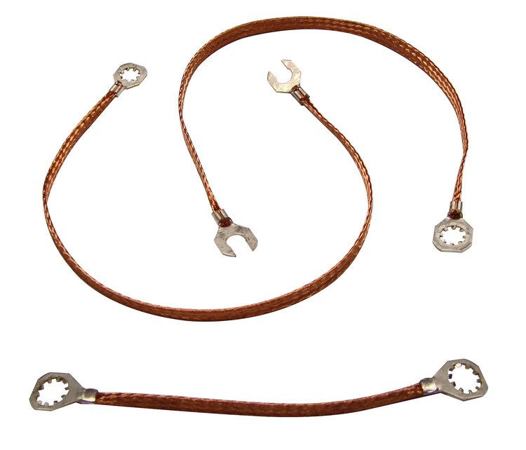 GROUND STRAP KIT, V8, for