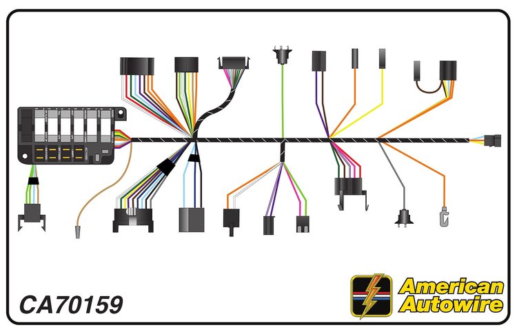 DASH HARNESS, auto. trans