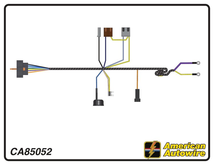 ENGINE HARNESS V8