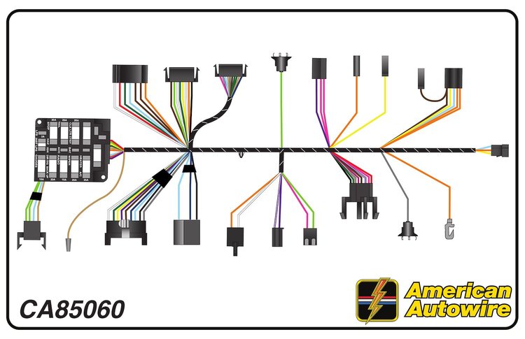 DASH HARNESS, auto. trans