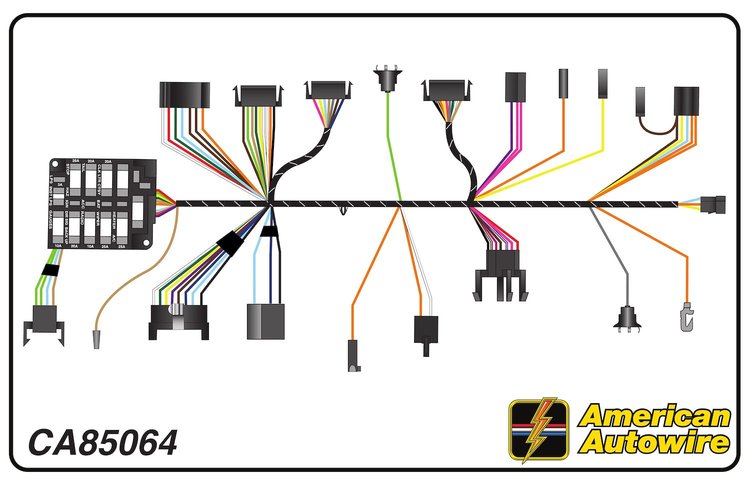 DASH HARNESS, auto. trans