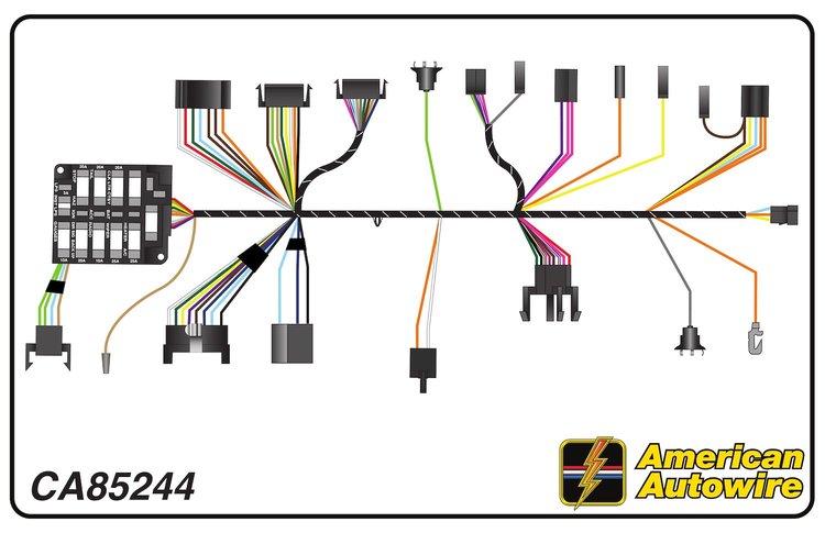 DASH HARNESS, auto. trans